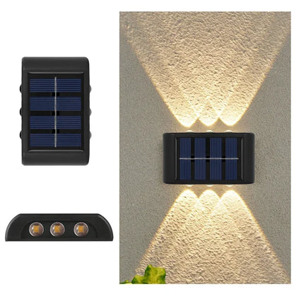 Solar LED Wall Light – Waterproof Up & Down Outdoor Garden Light