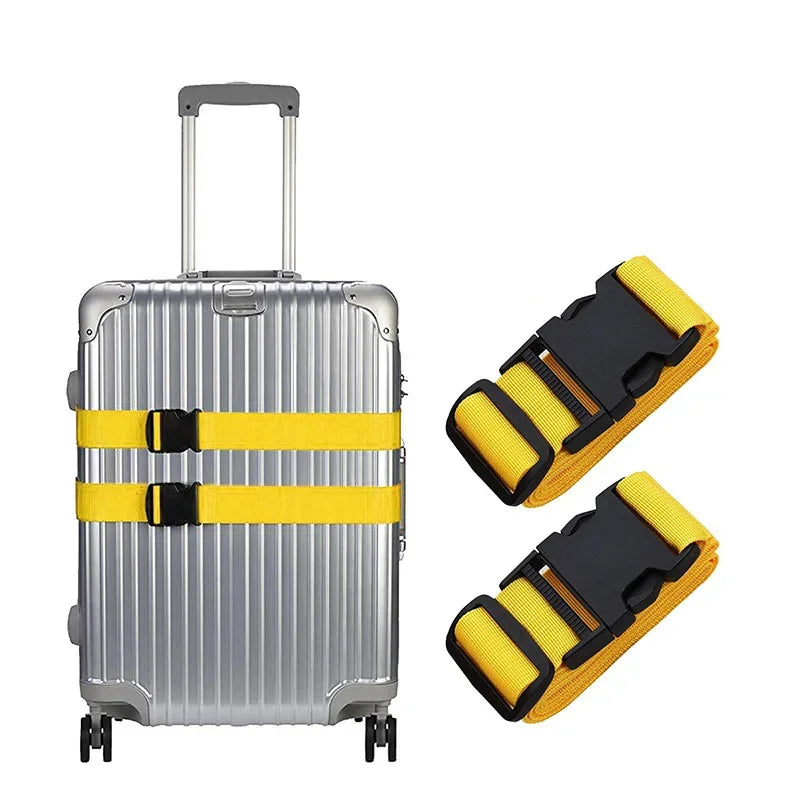 Adjustable Luggage Straps (Pack of 2, with 7 colours available)