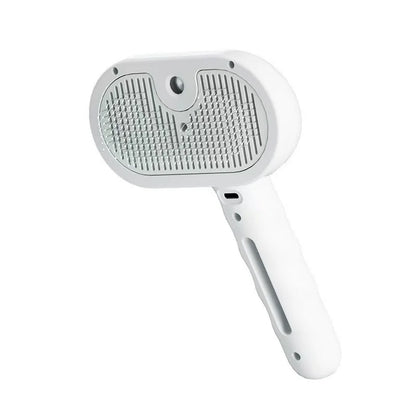 Electric Steam Pet Brush – 3-in-1 Grooming Tool for Dogs & Cats