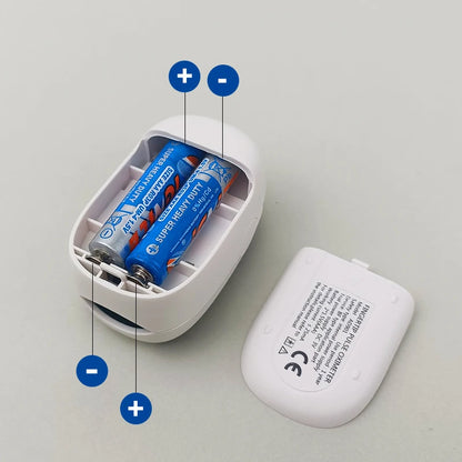 Portable Fingertip Pulse Oximeter – SpO2 & Pulse Rate Monitor with LED Display