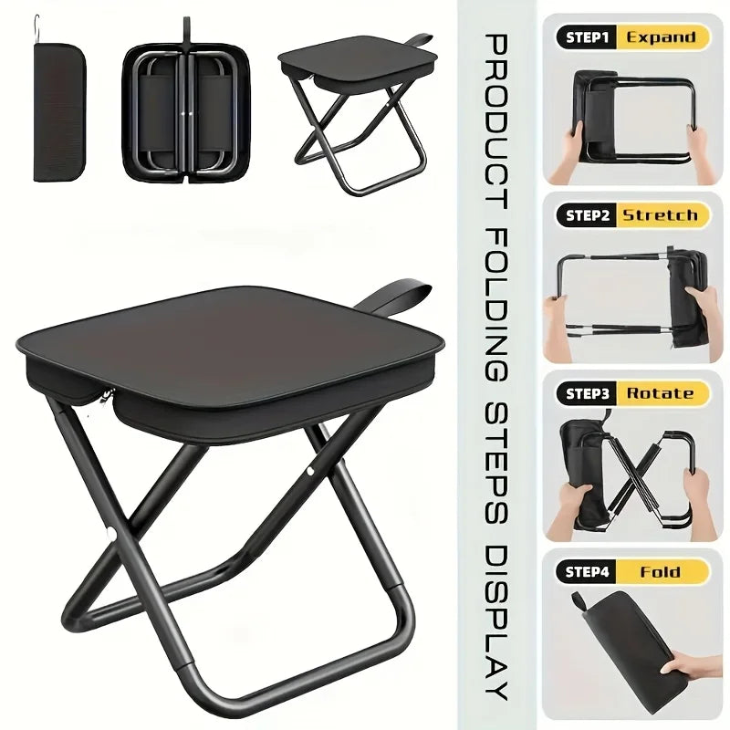 Portable Folding Camping Stool – Lightweight Travel Seat