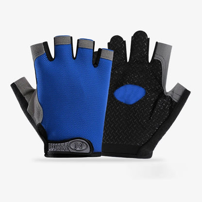 Fingerless Gym & Training Gloves – Breathable Non-Slip Workout Gloves for Men & Women