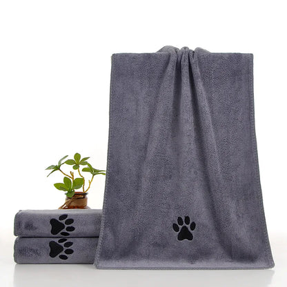 Quick Dry Pet Towel – Soft Microfibre Dog & Cat Bath Towel
