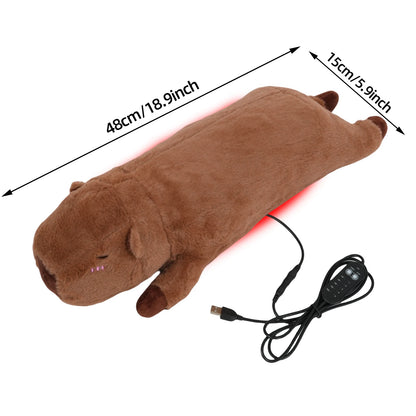 Capybara Plush Heating Pad – Warm Comfort Toy for Period & Relaxation Support