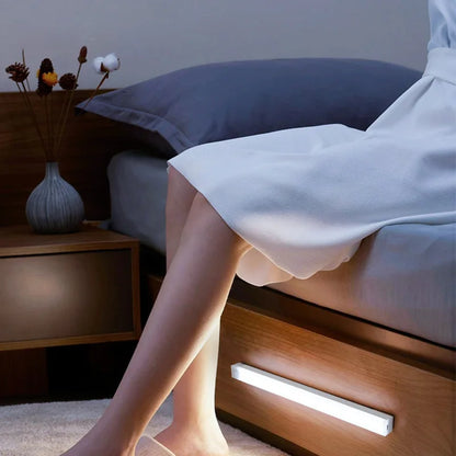 USB Rechargeable Motion Sensor LED Tube Light for Wardrobe & Bedroom