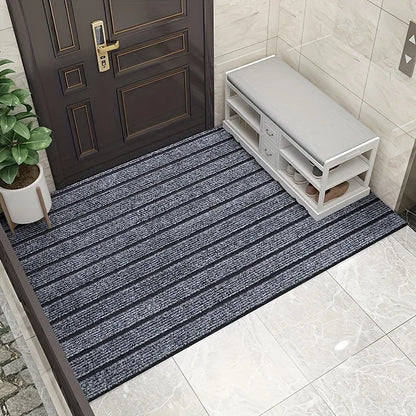 Striped Non-Slip Absorbent Floor Rug – Kitchen, Hallway & Entrance Mat