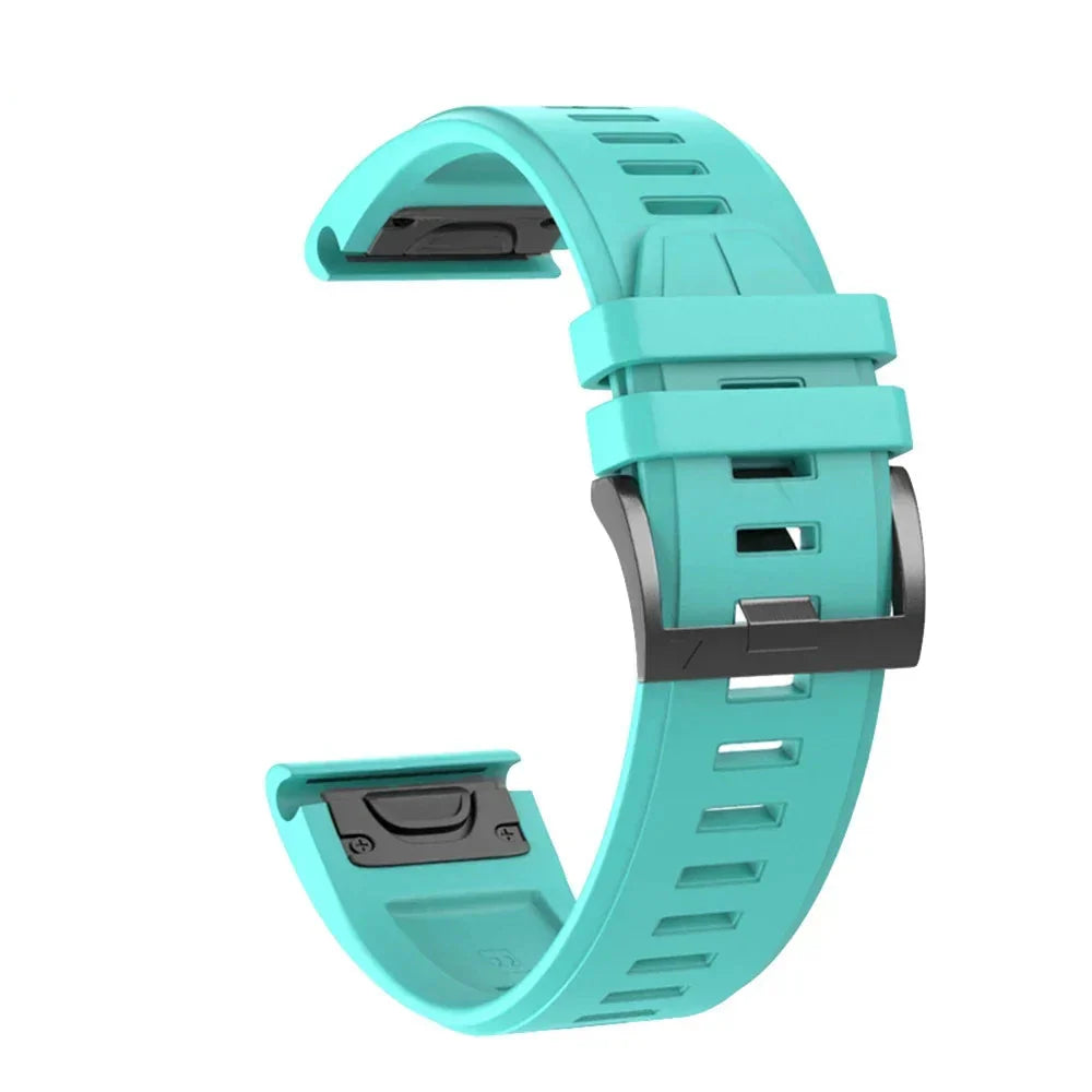 QuickFit Silicone Strap for the Garmin Flagship Models (2 sizes & 46 colours available)