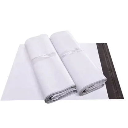 White Self-Sealing Courier Bags – Waterproof Shipping & Mailing Satchels