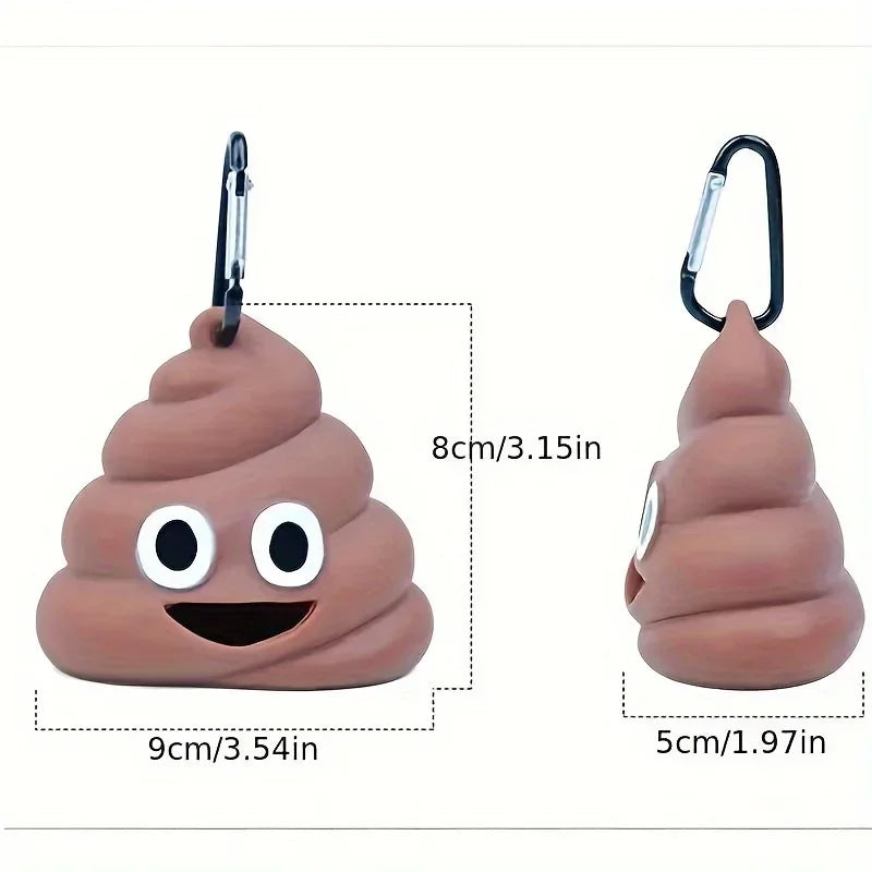 Dog Waste Bag Dispenser – Portable Poop Bag Holder for Walks