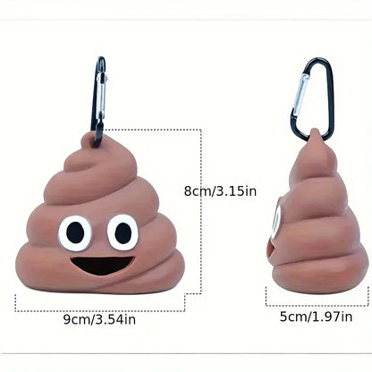Dog Waste Bag Dispenser – Portable Poop Bag Holder for Walks