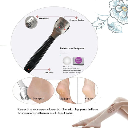 Professional Pedicure Tool Kit – 8, 15 or 23-Piece Stainless Steel Foot Care Set