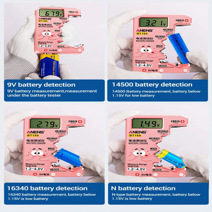 Universal Battery Tester for AA/AAA/C/D/9V/1.5V/3V (2 colours available)