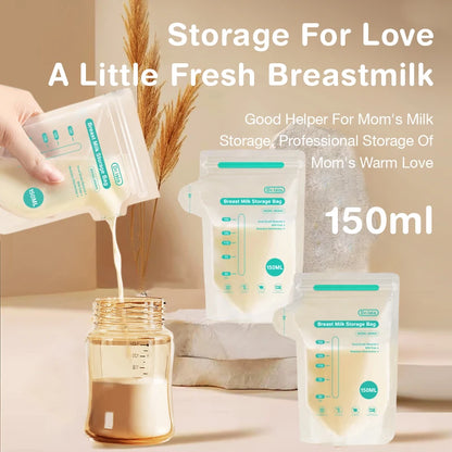 Breast Milk Storage Bags (30pcs) – BPA-Free 150ml / 250ml