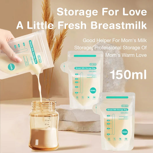 Breast Milk Storage Bags (30pcs) – BPA-Free 150ml / 250ml