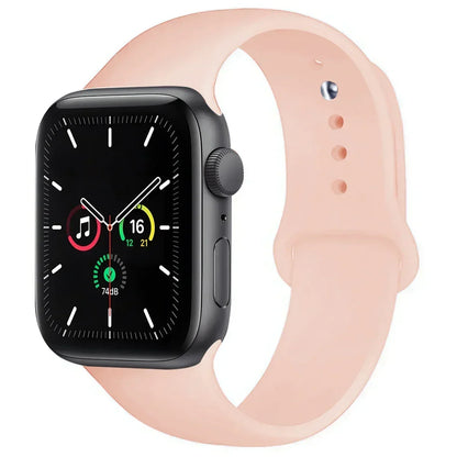 Silicone Sport Band for Apple Watch Series (42mm - 49mm)(available in 45 colours)