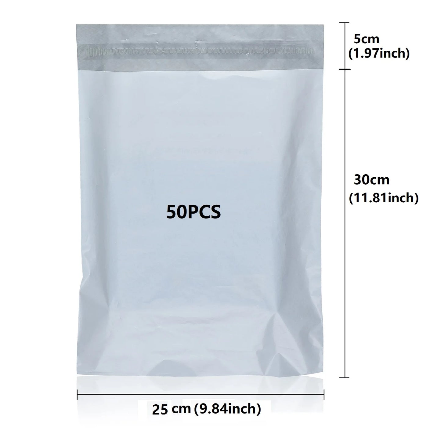 White Self-Sealing Shipping Bags – Waterproof Courier Mailers