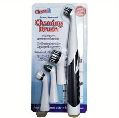 Electric Cleaning Brush Set – 4-in-1 Multi-Surface Power Scrubber