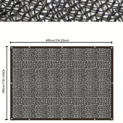 Heavy-Duty Shade Cloth – 70–80% UV Shade Net for Garden, Greenhouse & Privacy Screening