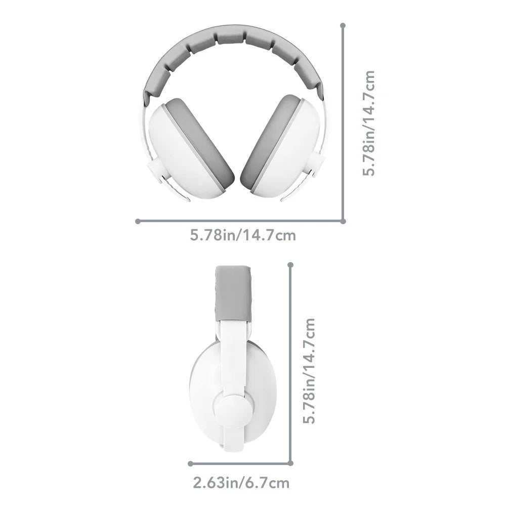 Baby Ear Protection Earmuffs (3 colours available)