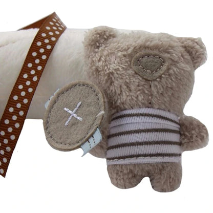 Plush Bunny Baby Stroller Rattle Toy – Hanging Pram, Car Seat & Cot Activity Toy