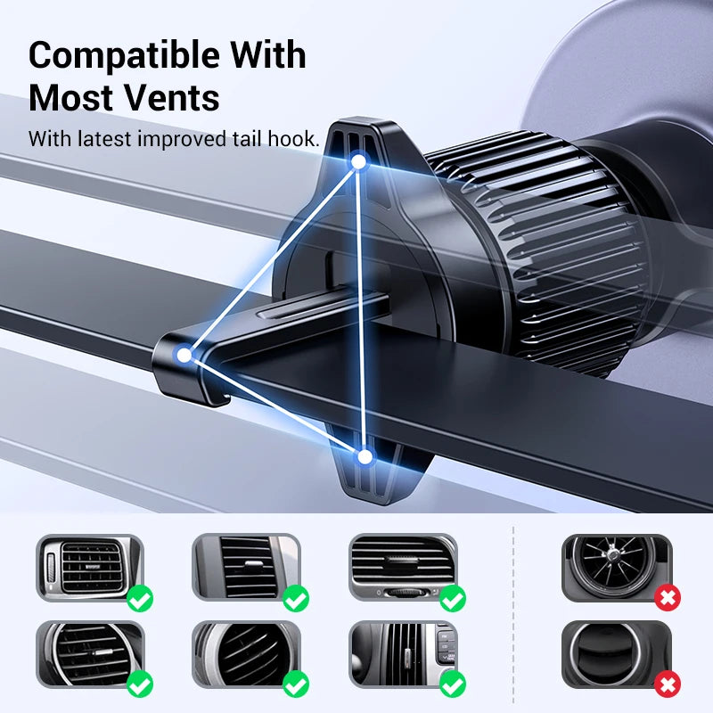 Magnetic Car Phone Holder – MagSafe Air Vent Mount