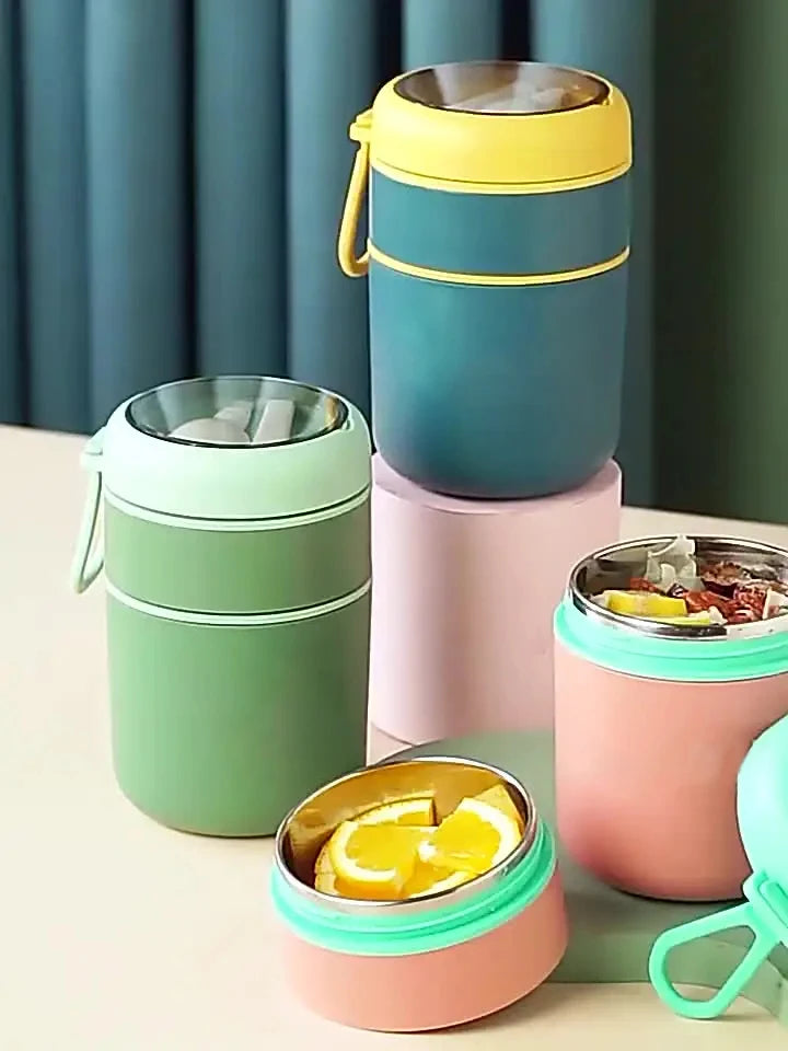 Stainless Steel Food Thermos Jar – Insulated Soup & Lunch Container
