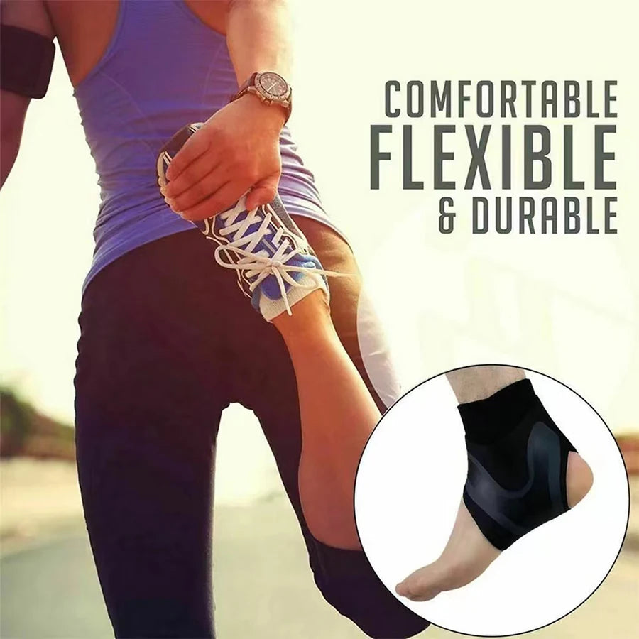 Adjustable Ankle Support Brace – Compression Wrap for Running, Sports & Everyday Support