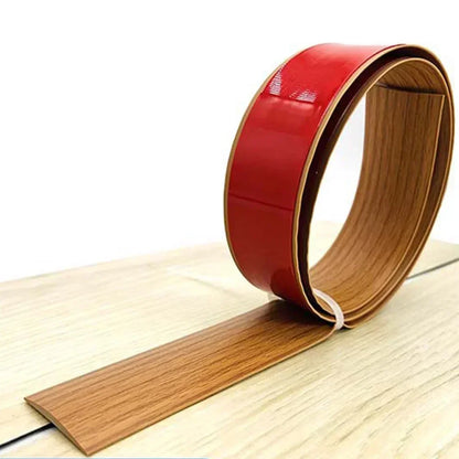 Self-Adhesive Vinyl Transition Strip – Floor Gap & Carpet Threshold Spacer (10 designs available)