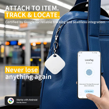 Smart Bluetooth Tracker for Android – Works with Google Find Hub (Find My Device)