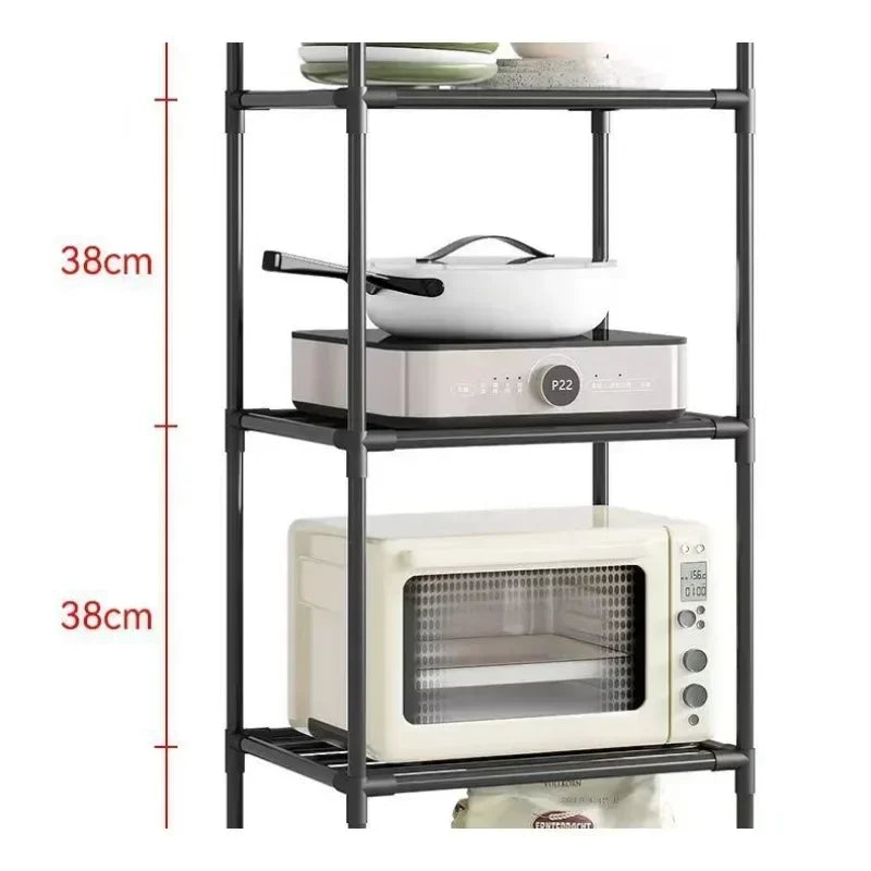 Multi-Function Microwave Oven Storage Rack – Space-Saving Kitchen Organiser