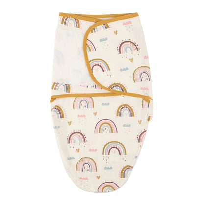 Baby Swaddle Wrap with Cap – Cotton Anti-Startle Newborn Blanket