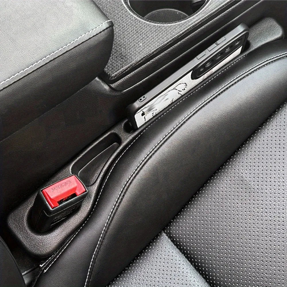 2PCS Car Seat Gap Filler Organiser – Waterproof Seat Gap Plug Strips