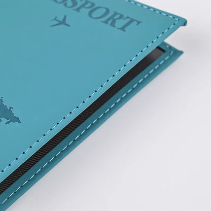 Passport Wallet – PU Leather Travel Organiser & Card Holder