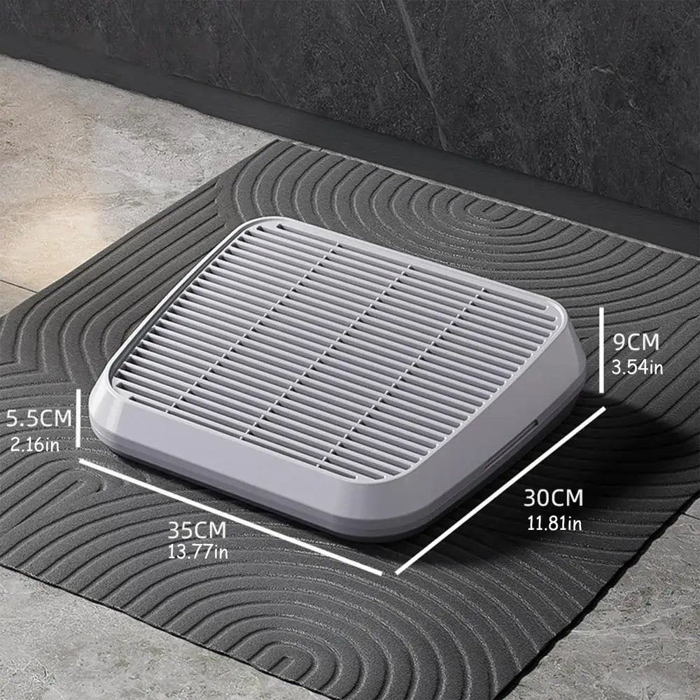 Double-Layer Cat Litter Catcher Step – Non-Slip Litter Trapping Tray