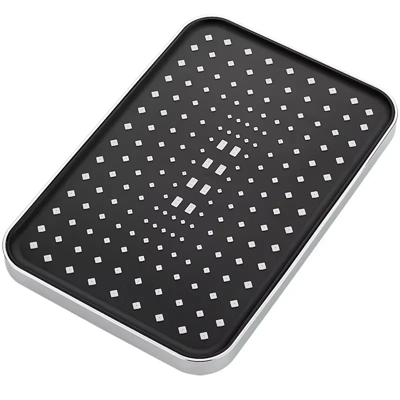 14" High Pressure Rain Shower Head – 360° Adjustable Water-Saving Design