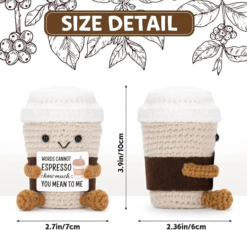 Handmade-Inspired Crochet Desk Buddy
