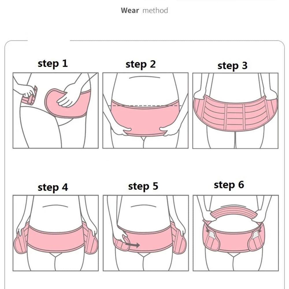 Maternity Support Belly Band – Adjustable Pregnancy Back & Waist Support