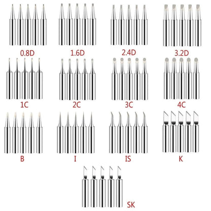 Soldering Iron Tip Set - 900M-T (10pcs)
