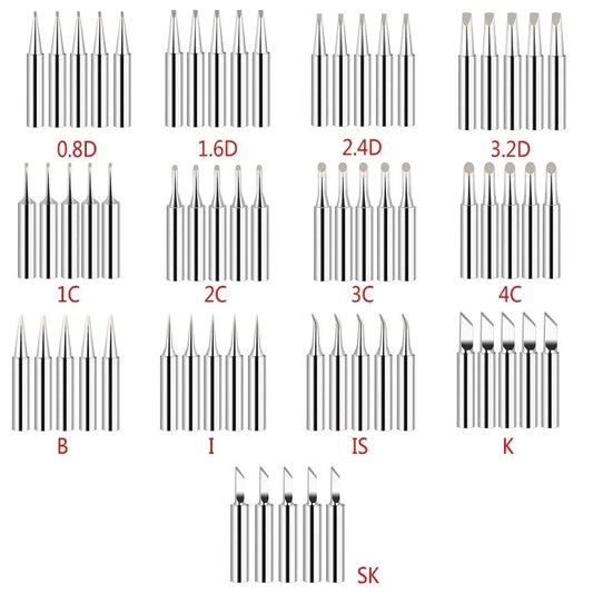Soldering Iron Tip Set - 900M-T (10pcs)
