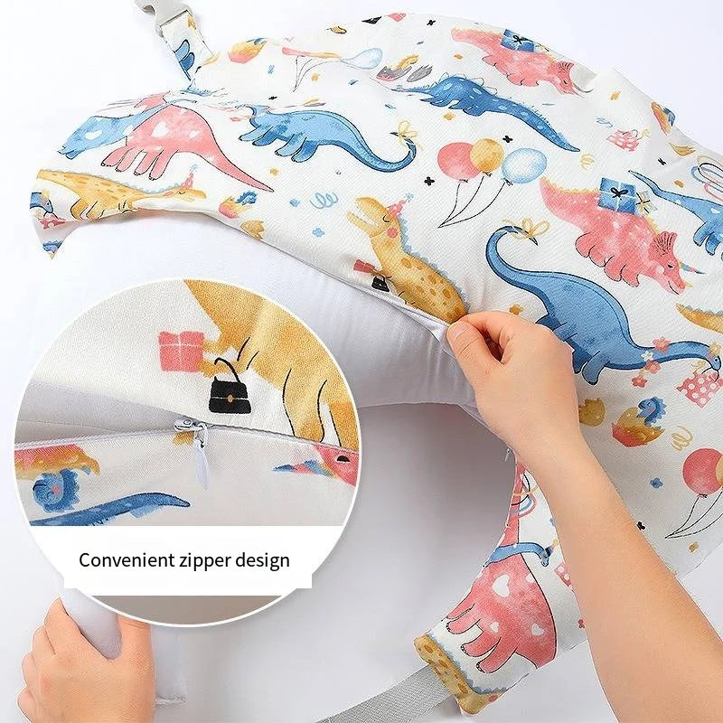 Newborn Breastfeeding & Nursing Pillow – Multifunctional Feeding and Waist Support Cushion