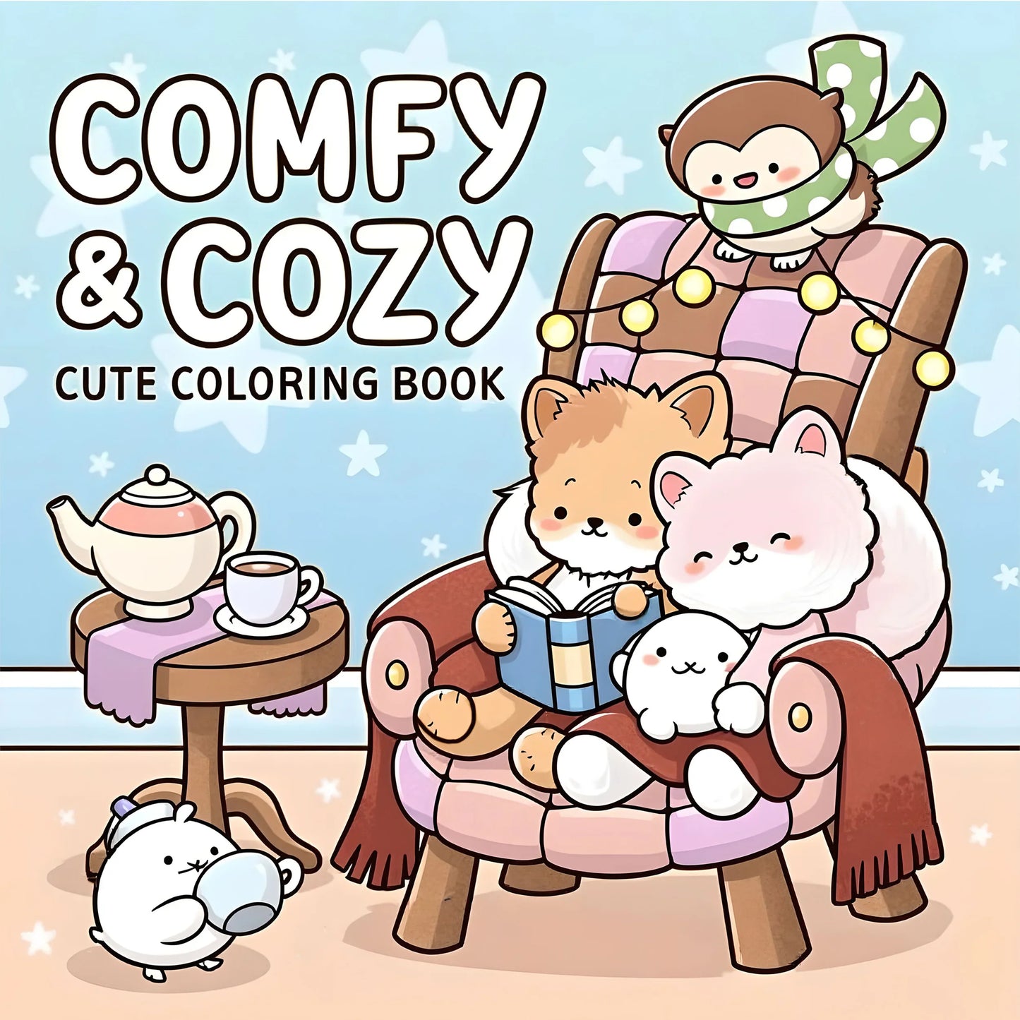 Cat Moments Adult Colouring Book – Relaxing Cat-Themed Colouring Book