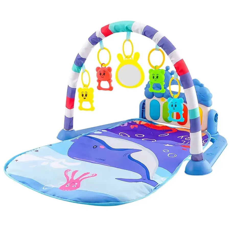 Baby Piano Play Mat Gym – Musical Activity & Tummy Time Toy (0–36 Months)