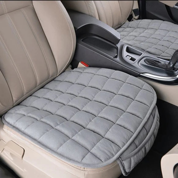 Universal Plush Car Seat Cushion – Anti-Slip All-Season Seat Protector
