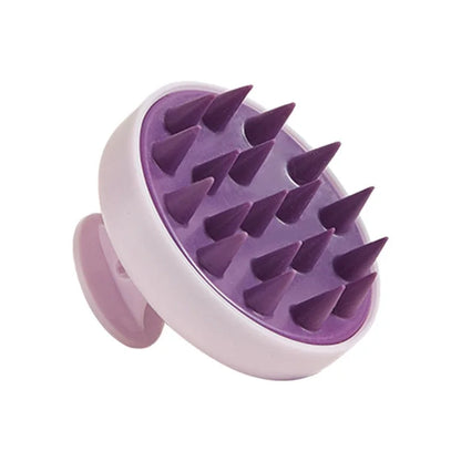 Silicone Scalp Shampoo Brush – Hair & Scalp Massage Shower Brush