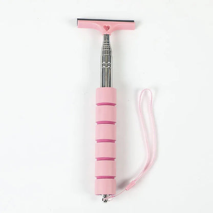 Telescopic Car Rearview Mirror Wiper – Extendable Window Cleaning Tool