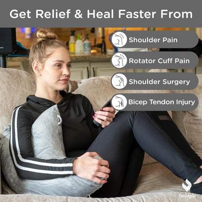 Rotator Cuff & Shoulder Support Pillow – Side Sleeping Arm Cushion for Recovery & Comfort