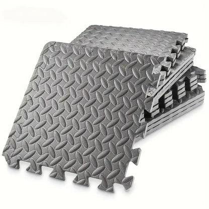 16-Piece Interlocking Gym Floor Mats – 10mm EVA Foam Exercise & Floor Protection Tiles
