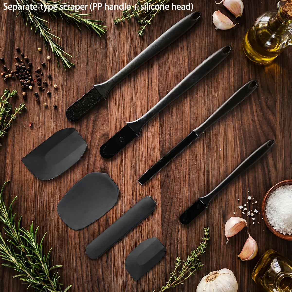 6-Piece Silicone Kitchen Utensil Set