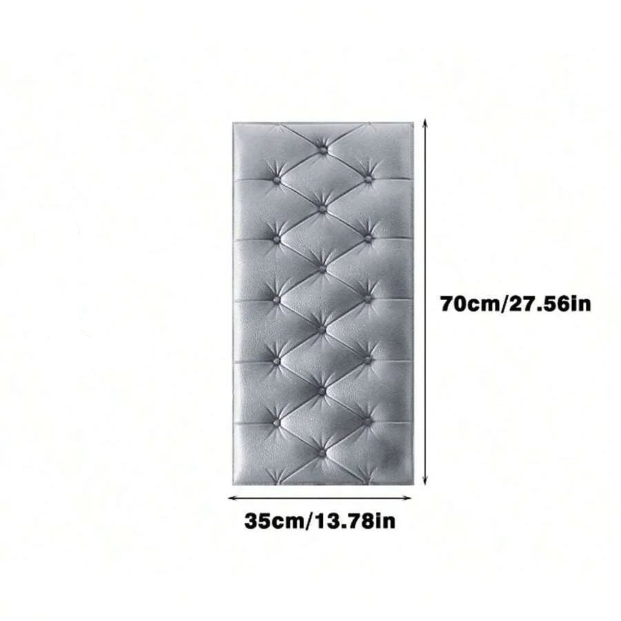 3D Self-Adhesive Foam Wall Stickers (9 colours available)