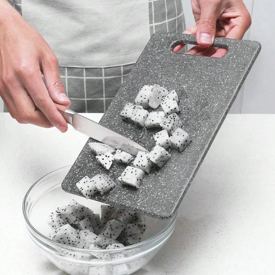 Marble Texture Cutting Board – Dishwasher Safe Kitchen Chopping Board